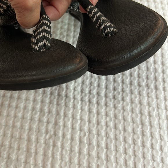Sanuk Yoga Sling 2 Flip Flop Thong Sandals Size 8 - Picture 9 of 10